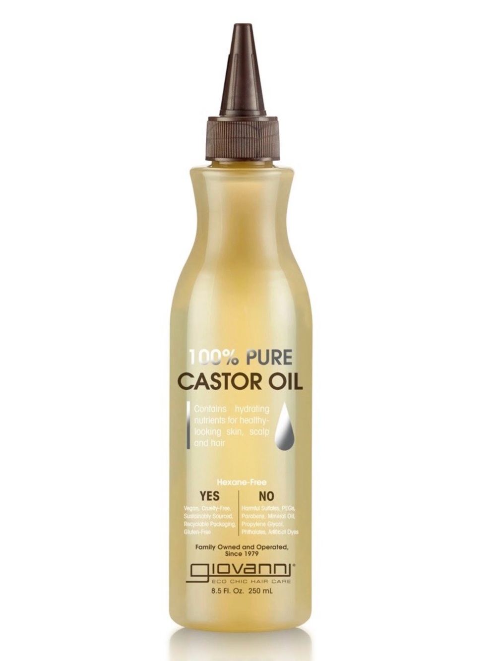 Giovanni SMOOTHING CASTOR OIL 8.5 fl oz